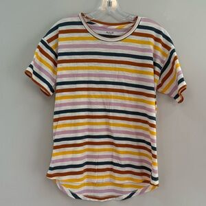*LIKE NEW* Madewell Striped Short Sleeve Women's Tee - Size M